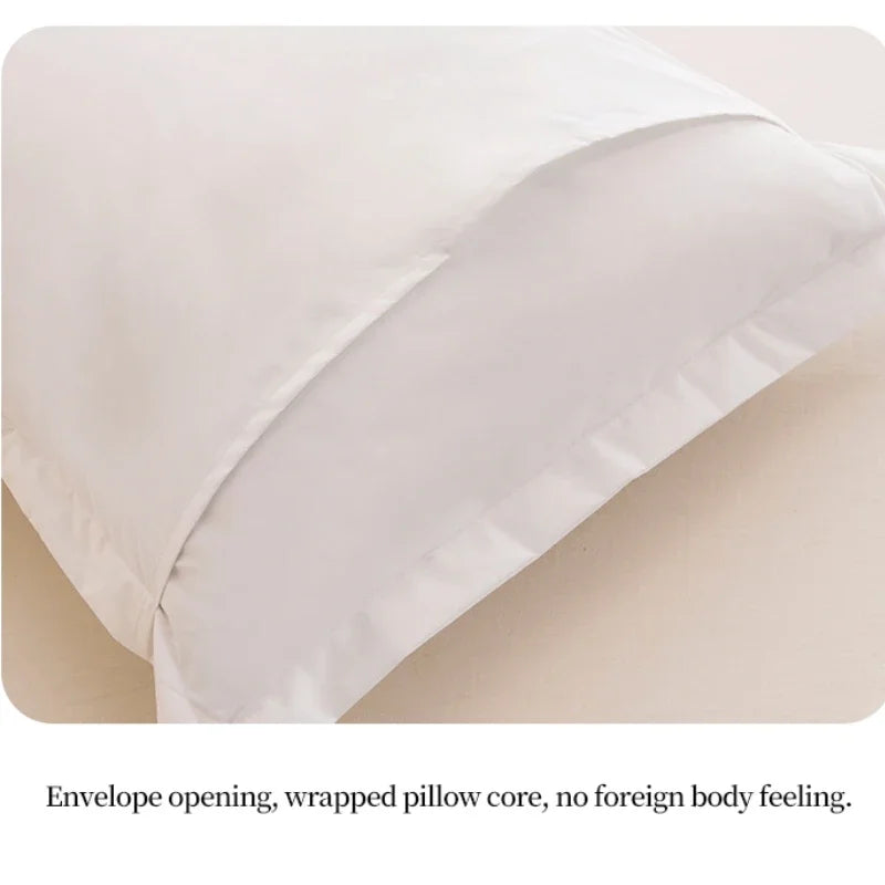 2pcs Waterproof Pillow Cases Decorative Cushion Cover Envelope Style Sleeping Body Pillowcase Standard Queen King Size