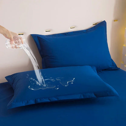 2pcs Waterproof Pillow Cases Decorative Cushion Cover Envelope Style Sleeping Body Pillowcase Standard Queen King Size