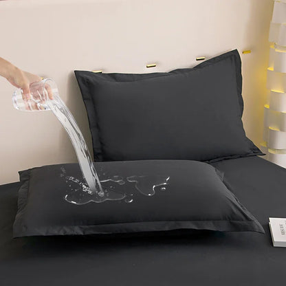 2pcs Waterproof Pillow Cases Decorative Cushion Cover Envelope Style Sleeping Body Pillowcase Standard Queen King Size